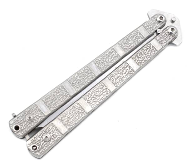 3 - Нож бабочка Benchmade A814. Серый
