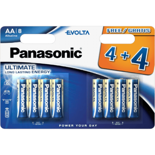 1 - Батарейка Panasonic Evolta Ultimate LR6, AA, Alkaline. шт