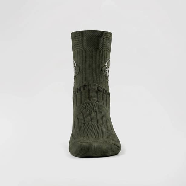 2 - Носки трекинговые Combatant Ranger Trek Mid Core. Олива