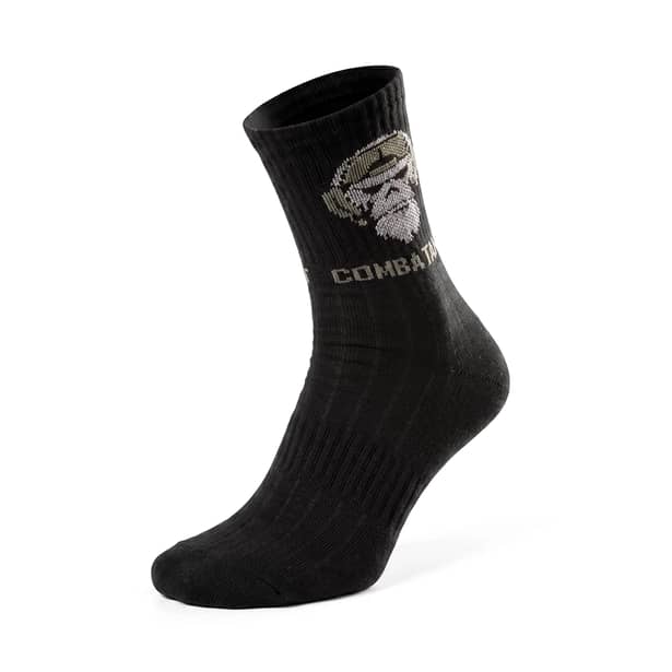 1 - Носки трекинговые Combatant Ranger Trek Mid Core. Черный