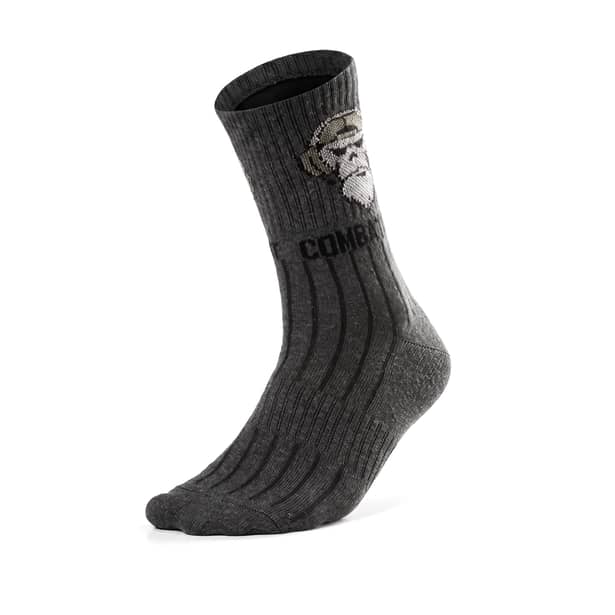 1 - Носки трекинговые Combatant Ranger Trek Mid Core. Серый