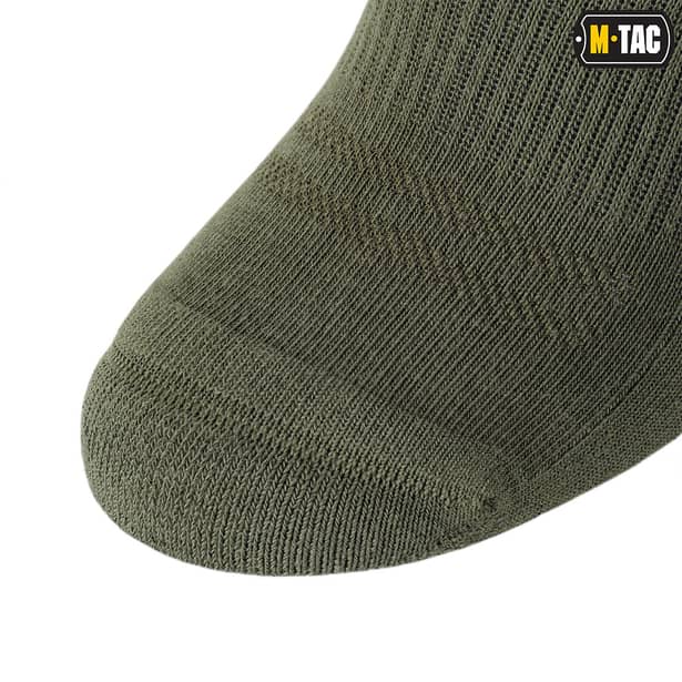 5 - Шкарпетки короткі тактичні M-Tac. Олива