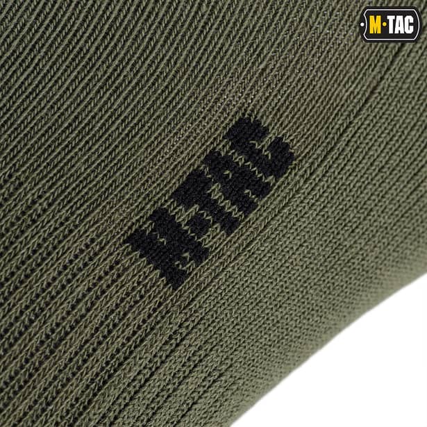6 - Шкарпетки короткі тактичні M-Tac. Олива