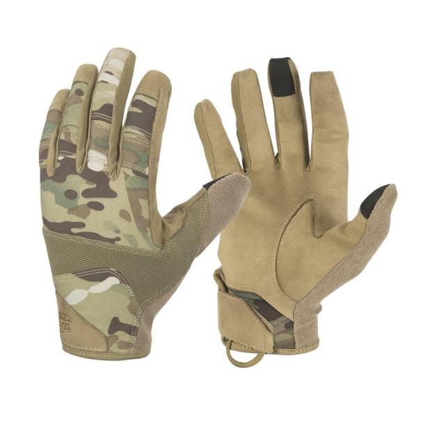 1 - Перчатки тактические Helikon Range. Мультикам