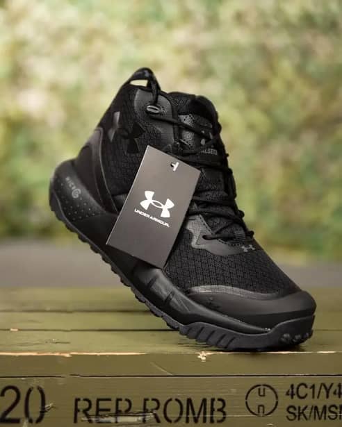 7 - Кросівки літні тактичні Under Armor . Чорний