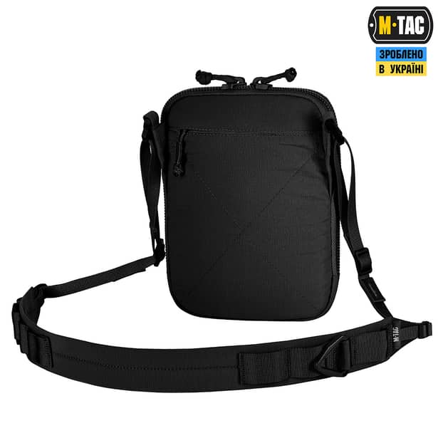 4 - Сумка через плече M-Tac Pocket Hardsling Lite-C Elite. Чорний
