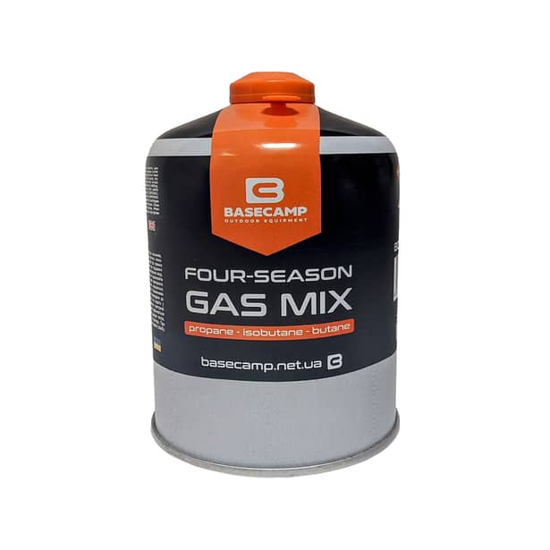 2 - Газовий балон BaseCamp 450 г всесезонний