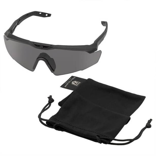 2 - Окуляри тактичні Revision Sawfly R3 Max Smoke Lens Regular. Чорний
