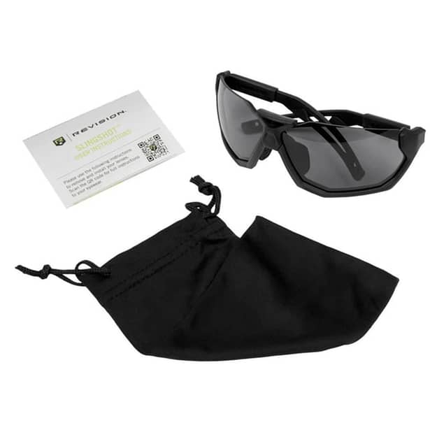 2 - Окуляри тактичні Revision SlingShot Smoke Lens. Чорний