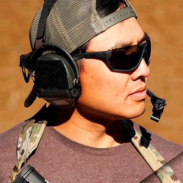 4 - Окуляри тактичні Revision SlingShot Smoke Lens. Чорний