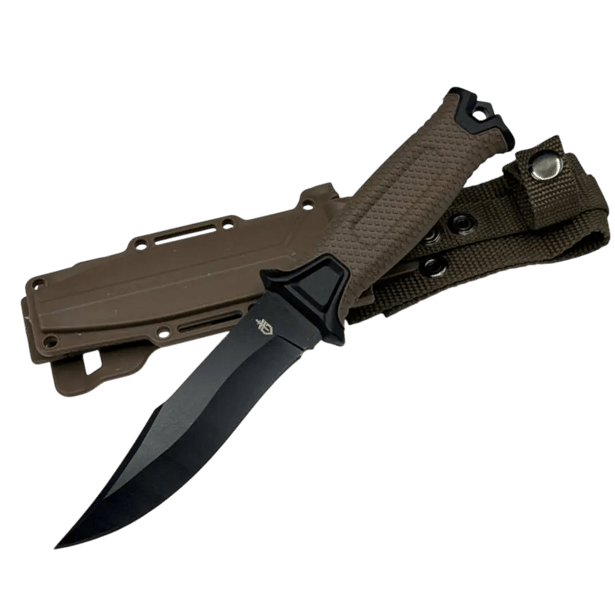 4 - Нож охотничий Gerber 2749. Хаки