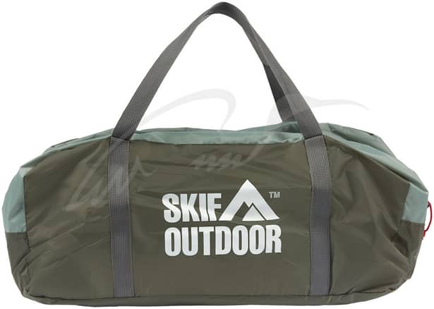 7 - Палатка четырехместная Skif Outdoor Askania. Зеленый