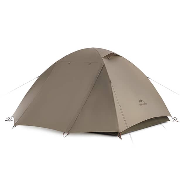 1 - Палатка сверхлегкая двухместная Naturehike Greek Style CNK2300ZP024. Бежевый