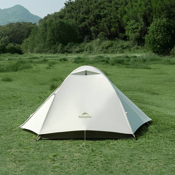 4 - Палатка сверхлегкая двухместная Naturehike Greek Style CNK2300ZP024. Бежевый