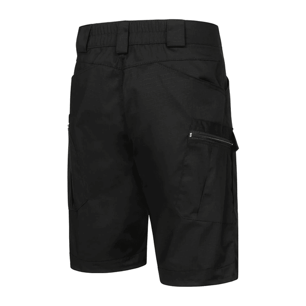 5 - Тактичний літній костюм з убаксом Combatant Raider Core короткий рукав та шортами Rip-Stop PolyCotton SPECPROM. Чорний