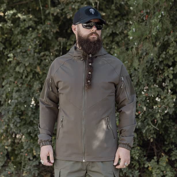 6 - Куртка вітровка F-Lex Сloud-Tac Хакі