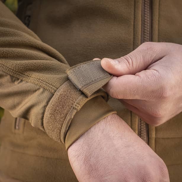 7 - Тактична куртка M-Tac Norman Windblock Fleece. Койот