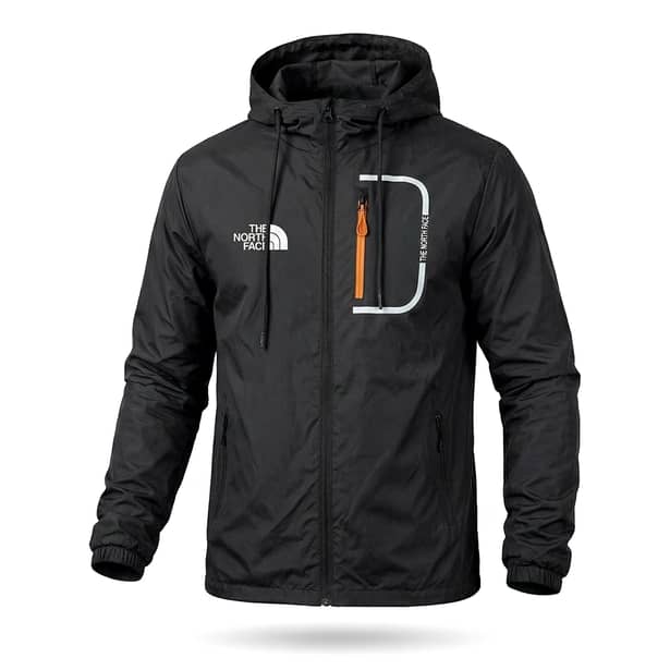 1 - Куртка ветровка The North Face. Черный