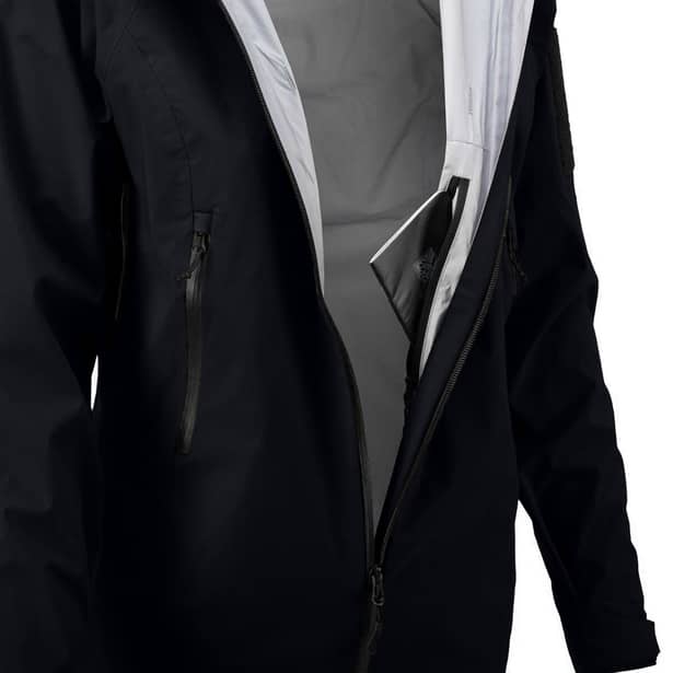 7 - Куртка жіноча Helikon Squall Hardshell Torrent Stretch. Чорний