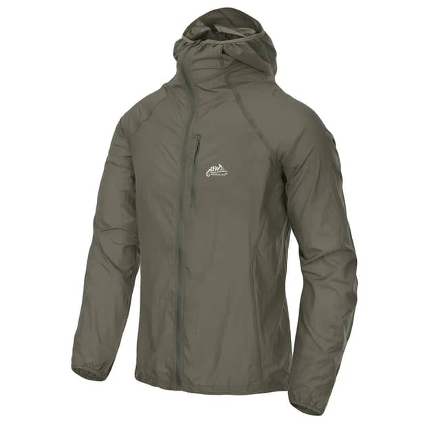 1 - Куртка вітровка Helikon Tramontane WindPack. Олива