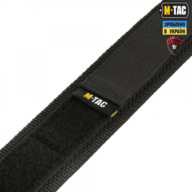 3 - Тактичний ремінь M-Tac Cobra Buckle Belt Gen.II. Чорний
