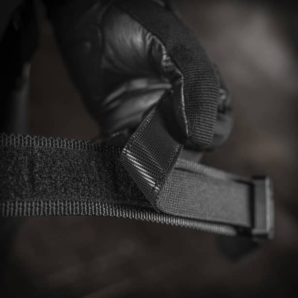 6 - Тактичний ремінь M-Tac Cobra Buckle Belt Gen.II. Чорний