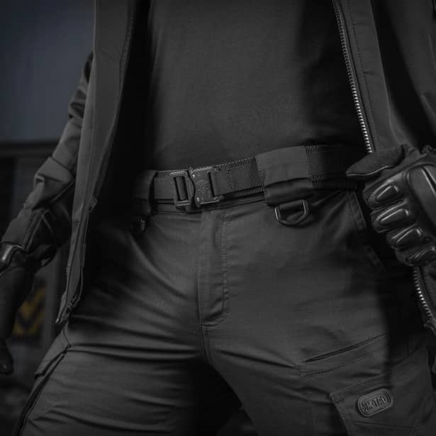 8 - Тактичний ремінь M-Tac Cobra Buckle Belt Gen.II. Чорний
