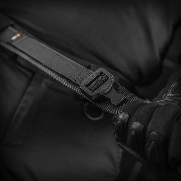 9 - Тактичний ремінь M-Tac Cobra Buckle Belt Gen.II. Чорний