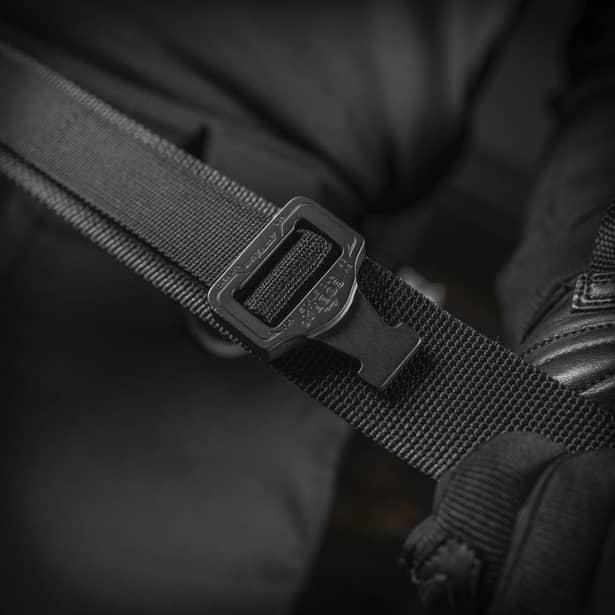 10 - Тактичний ремінь M-Tac Cobra Buckle Belt Gen.II. Чорний