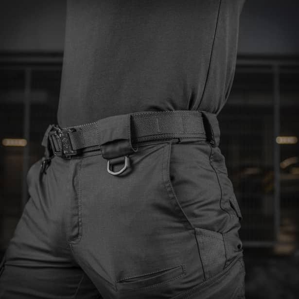 15 - Тактичний ремінь M-Tac Cobra Buckle Belt Gen.II. Чорний