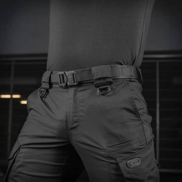 16 - Тактичний ремінь M-Tac Cobra Buckle Belt Gen.II. Чорний
