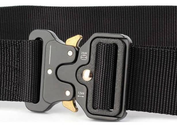 2 - Ремінь тактичний воєнний Assault Belt Чорний