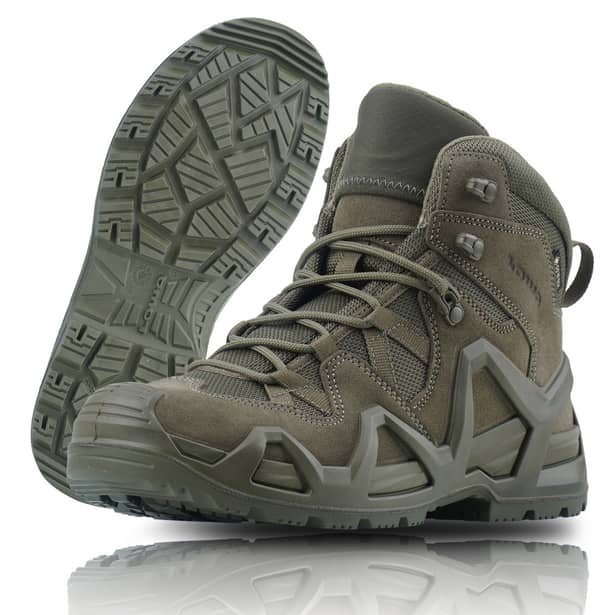 1 - Тактичні черевики Lowa Zephyr MK2 Gore-Tex® MID TF. Олива