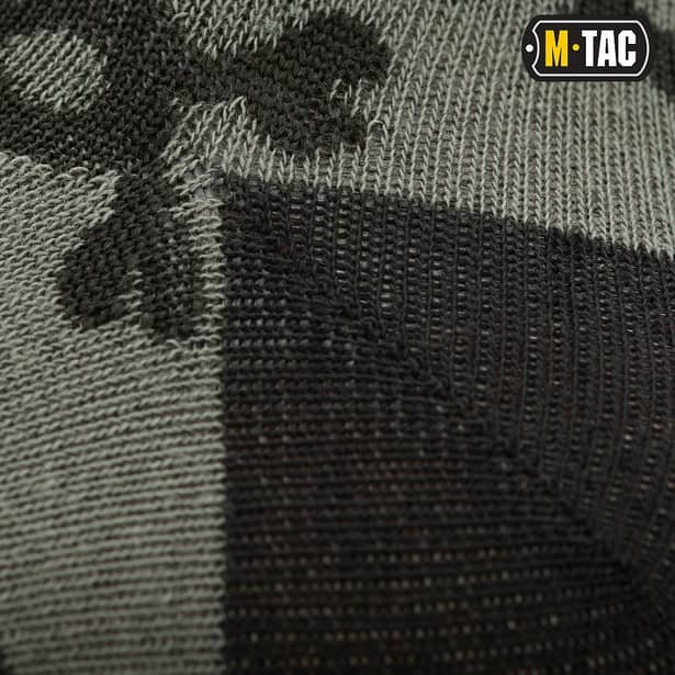 5 - Шкарпетки тактичні літні M-Tac Mk.3 Pirate Skull. Олива