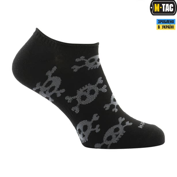 2 - Носки M-Tac літні легкі Pirate Skull. Чорний