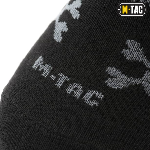 5 - Носки M-Tac літні легкі Pirate Skull. Чорний