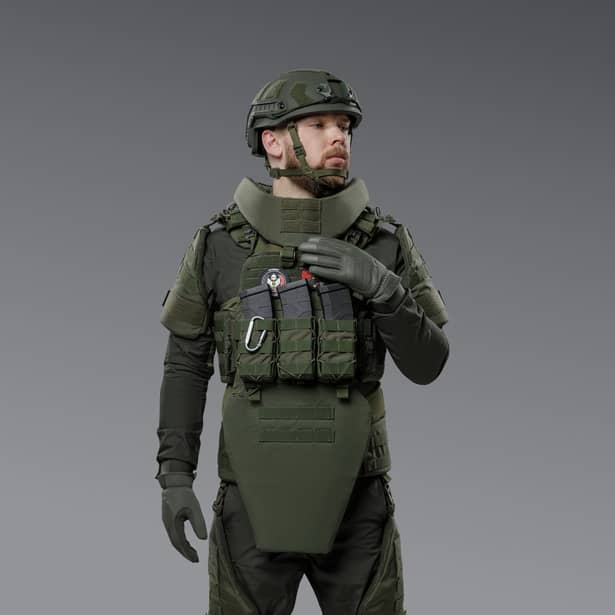 5 - Бронекостюм ГАРТ V.3. 2-го класу захисту. Олива. Розмір XL