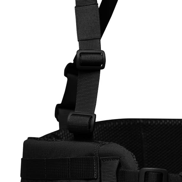 7 - Тактический разгрузочный пояс РПС, Cordura 500D. Черный. L/XL