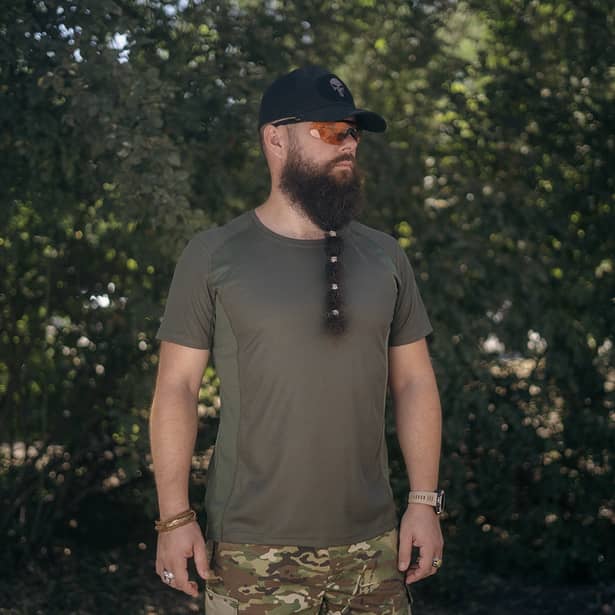 2 - Футболка Combatant Striker. Хаки. Розмір S