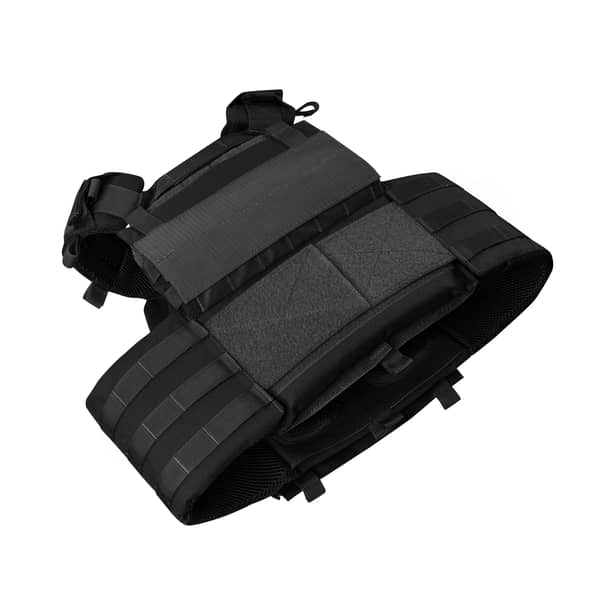 7 - Плитоноска КРУК, система швидкого скидання. Molle. Колір Чорний.