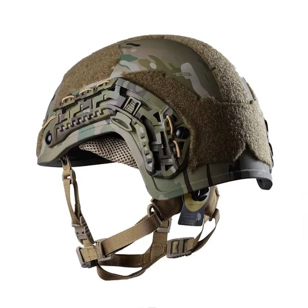 6 - Облегченный тактический шлем Combatant SuperLITEweight 1.1 kg. Баллистический (NIJ IIIA). Мультикам. Размер L