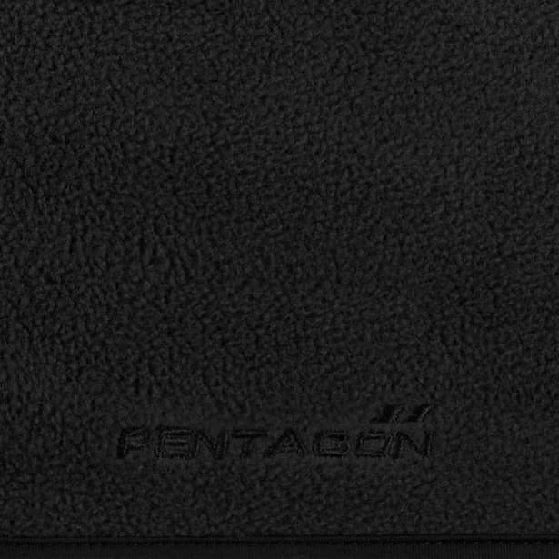 4 - Бафф тактичний флісовий Pentagon зимовий. Чорний