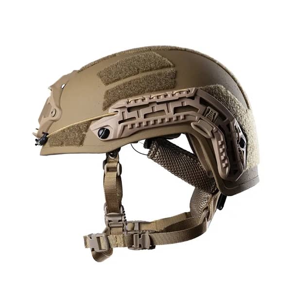 6 - Полегшений тактичний шолом Combatant SuperLITEweight 1.1 kg. Балістичний (NIJ IIIA). Койот. Розмір L
