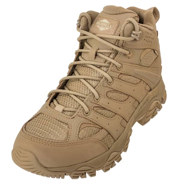 2 - Тактичні черевики Merrell MOAB 3 Mid Tactical Waterproof. Койот