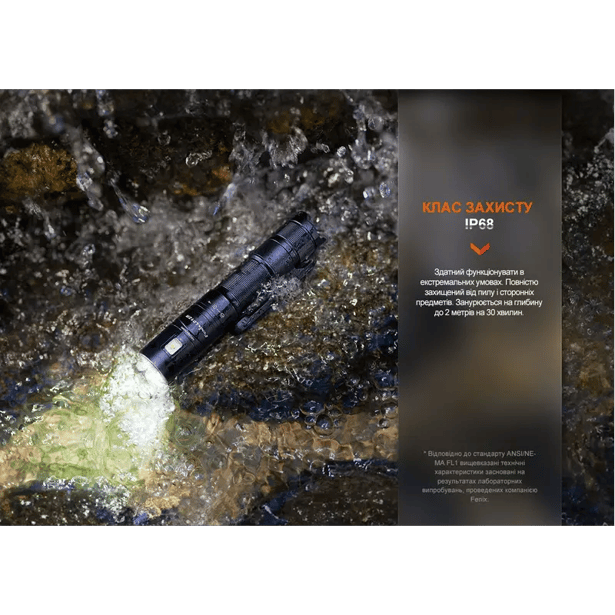 15 - Фонарь ручной Fenix LD12R. Черный