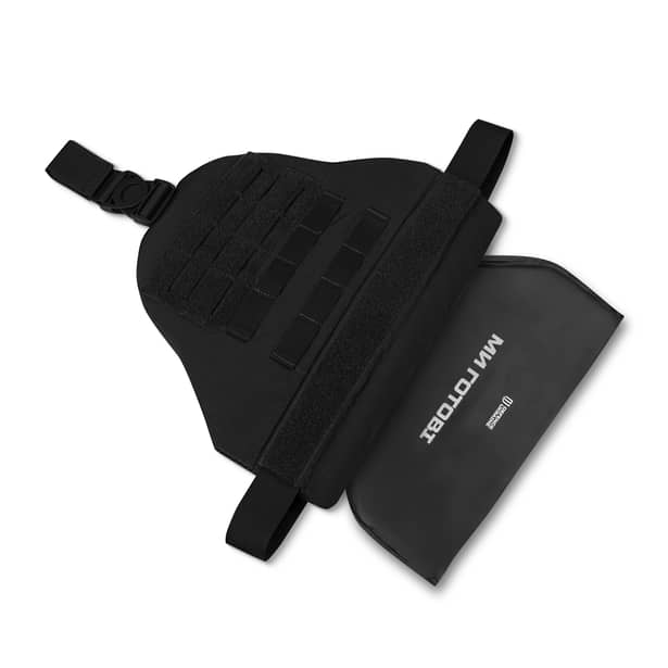 2 - Балістичний захист стегон 2-го класу захисту. CORDURA 1000D. Чорний