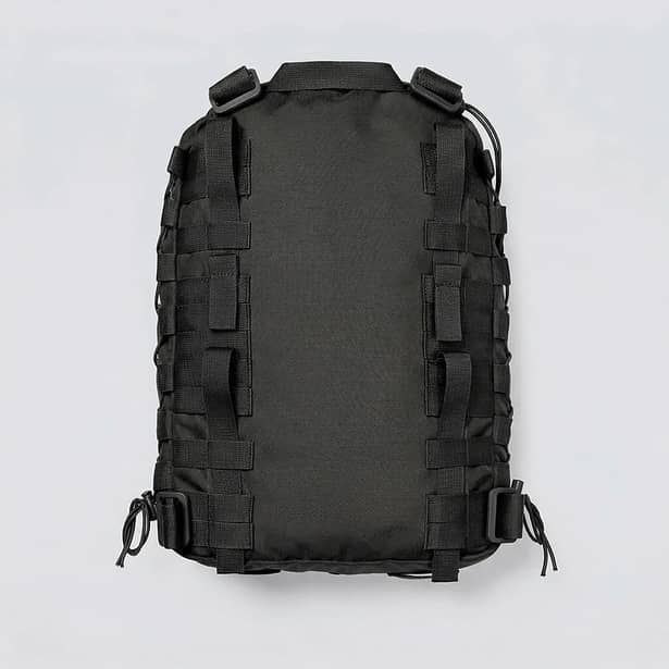 8 - Тактичний рюкзак на 10л. Cordura 1000D. Чорний
