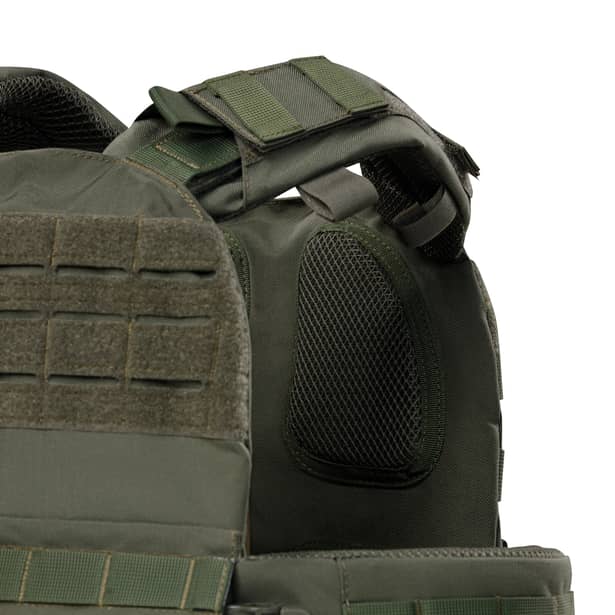 5 - Плитоноска КРУК, система быстрого сброса. Molle. Цвет Олива.