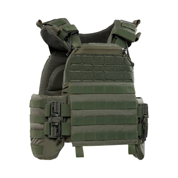 8 - Плитоноска TUR PRO Gen 2, система швидкого скидання. Molle. Колір Олива. Розмір M.