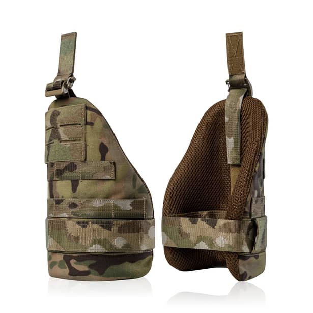 9 - Балістичний захист плечей 2-го класу захисту. CORDURA 1000D. Мультикам
